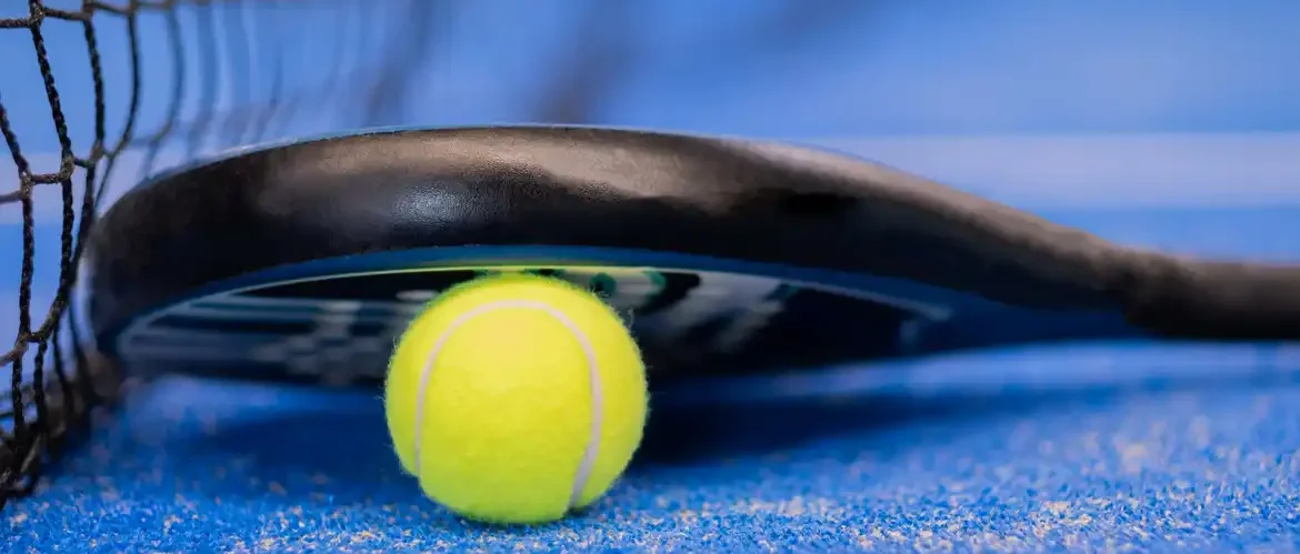 afbeelding van een action padel racket