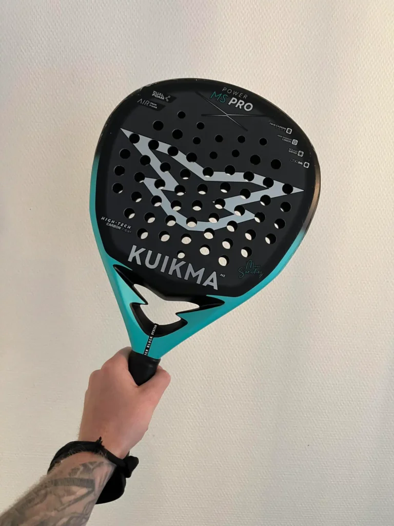 afbeelding van een diamant padel racket die ik heb getest