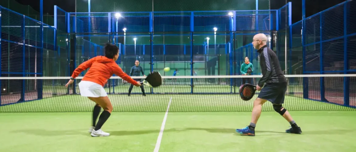 netpositie in padel