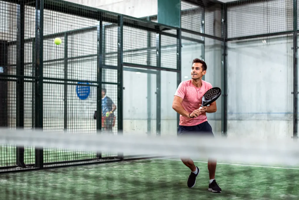de netpositie behouden in padel